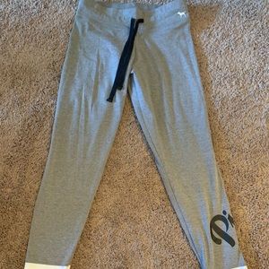 Pink jogger pants size small